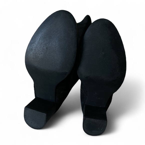 Coconuts by Matisse Black Suede Over the Knee Boots Size 7.5 Calf 15” Height 23” - Picture 5 of 16